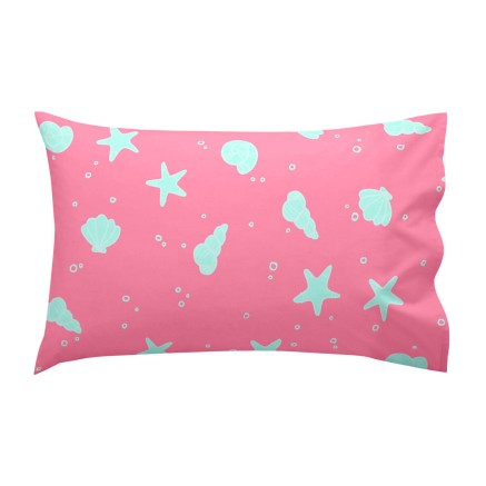 Bettwäsche-Set HappyFriday Mr Fox Happy Mermaid Bunt Babybettchen 2 S 2