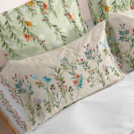 Funda de cojín HappyFriday Vernazza Multicolor 60 x 60 cm