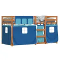 Lit superposé sans matelas 90x200 cm bois de pin massif