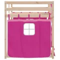 Lit superposé sans matelas 90x190 cm bois de pin massif