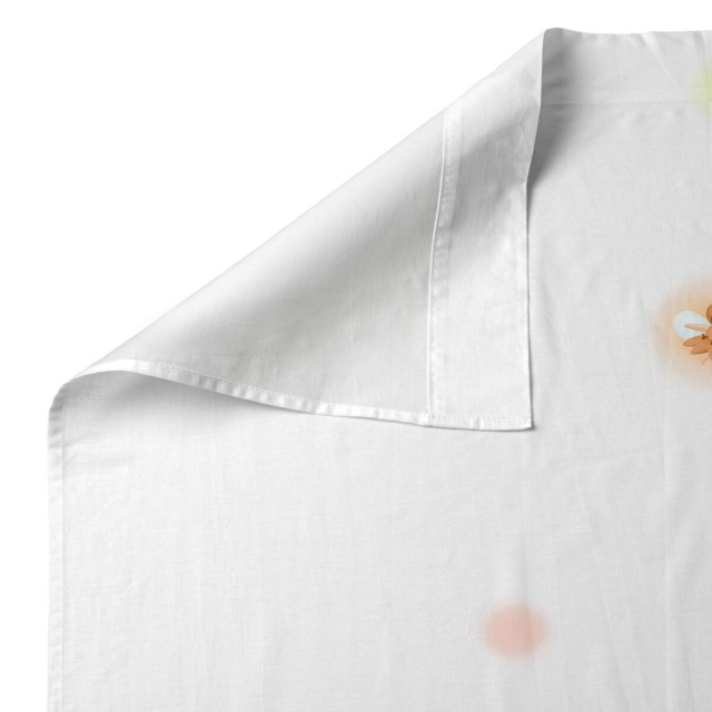 Jeu de draps HappyFriday Mr Fox Dreaming Multicouleur Lit de bébé 2