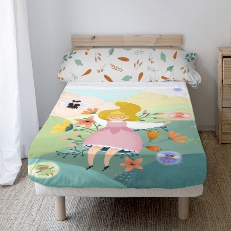 Set beddengoed HappyFriday Mr Fox Dreaming Multicolour Bed van 105 2 O