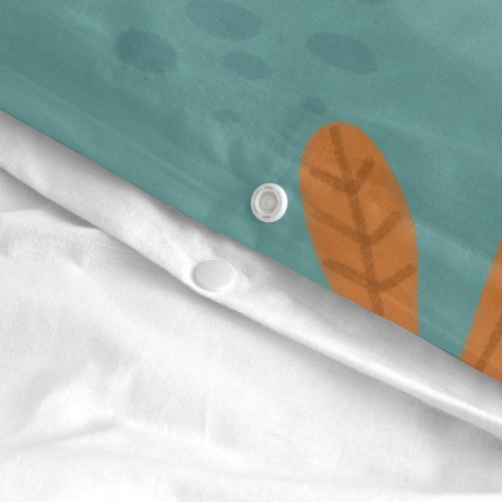 Bettbezug-Set HappyFriday Mr Fox Dreaming  Bunt Einzelmatratze 2 Stüc