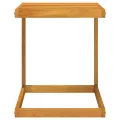 Table en forme de C 42x40x50 cm bois massif d'acacia