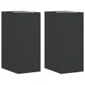 Appliques murales extérieur 2 pcs aluminium moulé sous pression