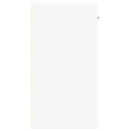 Tables de chevet 2 pcs blanc 35x34x65 cm bois d'ingénierie