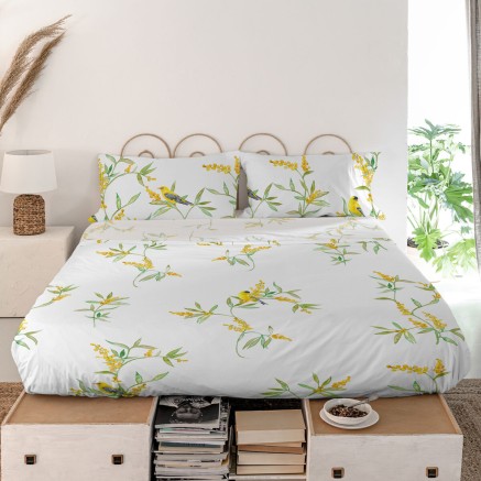 Lenzuolo Superiore HappyFriday Corniglia Multicolore 260 x 270 cm 2