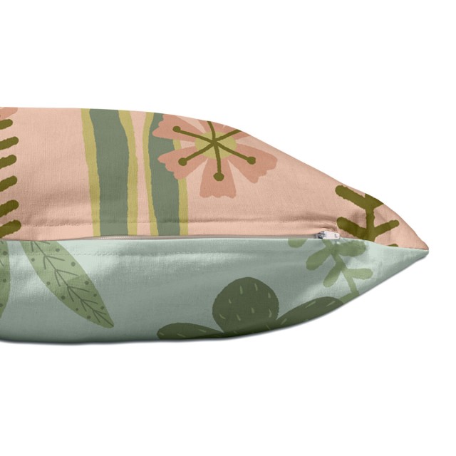 Cushion cover HappyFriday Mr Fox Jungle Life Multicolour 50 x 30 cm