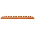 Cadre de lit sans matelas cire marron 100x200cm bois pin massif