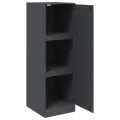 Buffet anthracite 34,5x39x107 cm acier