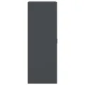 Buffet anthracite 34,5x39x107 cm acier