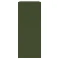 Buffet vert olive 67x39x95 cm acier