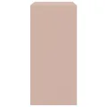 Buffet rose 67x39x83 cm acier