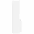 Ensemble de meubles salle de bain 4 pcs blanc bois d'ingénierie