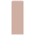 Buffet rose 67x39x107 cm acier
