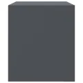 Meubles TV 2 pcs anthracite 67x39x44 cm acier