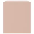 Meubles TV 2 pcs rose 67x39x44 cm acier