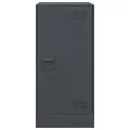 Buffet anthracite 34,5x39x73 cm acier