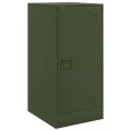 Buffet vert olive 34,5x39x73 cm acier