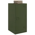 Buffet vert olive 34,5x39x73 cm acier