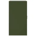 Buffet vert olive 34,5x39x73 cm acier