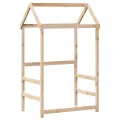 Lit de jour avec toit sans matelas 80x200 cm bois massif