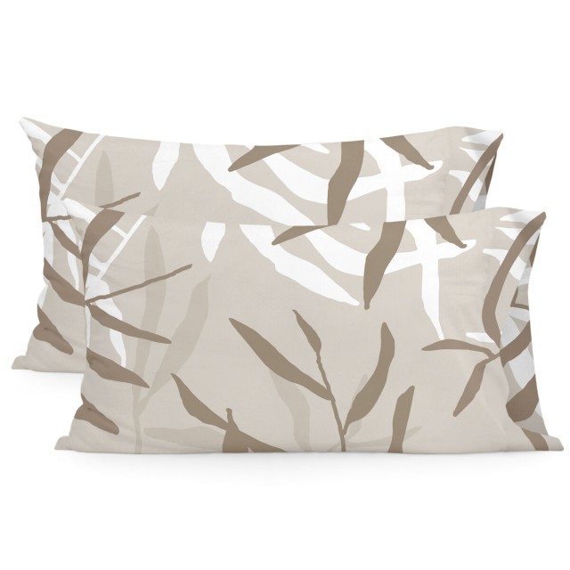 Funda de almohada HappyFriday Blanc Maple Multicolor 50 x 75 cm (2 Uni