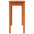 Table console marron miel 80x40x75 cm bois massif de pin
