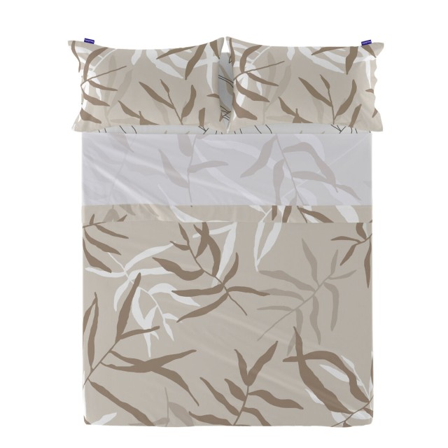 Top sheet HappyFriday Blanc Maple Multicolour 260 x 270 cm