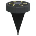 Lampes solaires de sol et piquets de sol extérieur 12 pcs