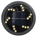 Lampes solaires de sol et piquets de sol extérieur 12 pcs
