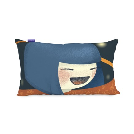 Housse de coussin HappyFriday Mr Fox The Warrior Multicouleur 50 x 30