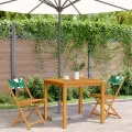 Chaises de bistrot lot de 2 motif de feuilles acacia et tissu