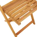 Chaises de bistrot lot de 2 motif de feuilles acacia et tissu