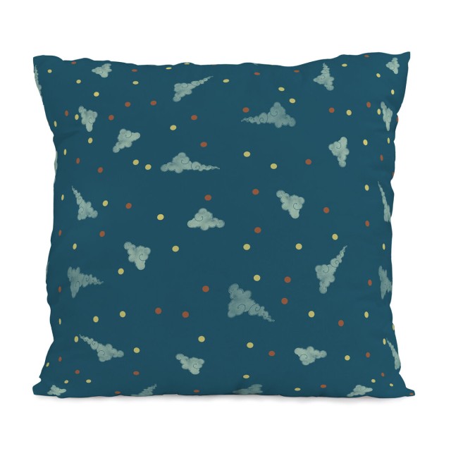 Parure de couette HappyFriday Mr Fox The warrior Multicouleur Lit 1 pe