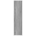 Buffet haut sonoma gris 45x42,5x185 cm bois d'ingénierie