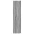 Buffet haut sonoma gris 45x42,5x185 cm bois d'ingénierie
