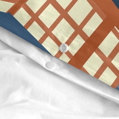 Duvet cover set HappyFriday Mr Fox The warrior Multicolour Single 2 Pi