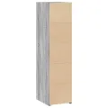Buffet sonoma gris 30x41x124 cm bois d'ingénierie