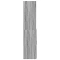 Buffet haut sonoma gris 70x42,5x185 cm bois d'ingénierie