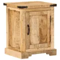 Table de chevet 40x35x50 cm bois de manguier massif