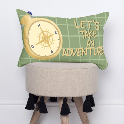 Kissenbezug HappyFriday Mr Fox World Trip Bunt 50 x 30 cm 2