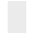 Armoire murale blanc 75x35x60 cm bois d'ingénierie