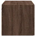 Armoire murale chêne marron 70x42,5x40 cm bois d'ingénierie