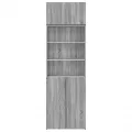 Armoire de rangement sonoma gris 70x42,5x225 cm