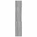 Armoire de rangement sonoma gris 70x42,5x225 cm