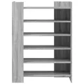 Armoire à chaussures Sonoma gris 74,5x37,5x100 cm