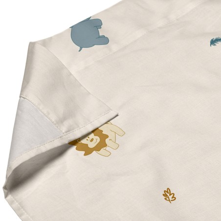 Jeu de draps HappyFriday HF Mini Animals Multicouleur Lit de bébé 2