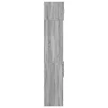 Armoire de rangement mince sonoma gris 45x42,5x225 cm