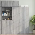 Armoire de rangement mince sonoma gris 45x42,5x225 cm